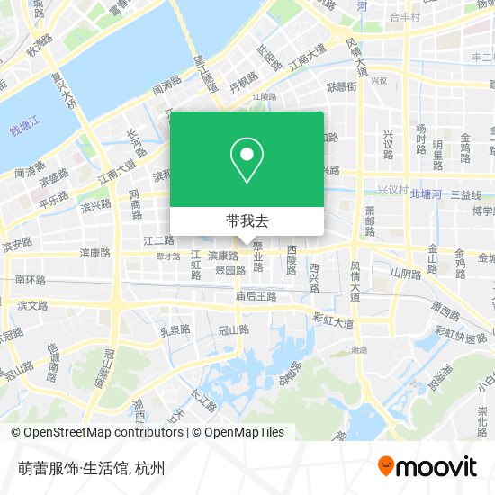 萌蕾服饰·生活馆地图