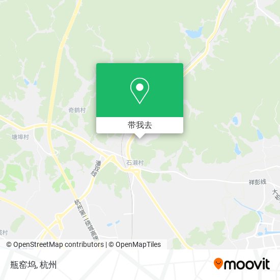 瓶窑坞地图