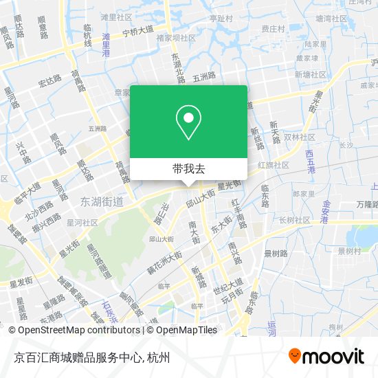 京百汇商城赠品服务中心地图