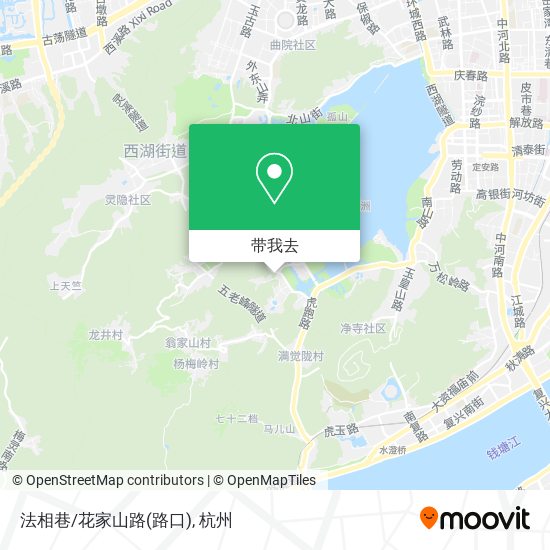 法相巷/花家山路(路口)地图
