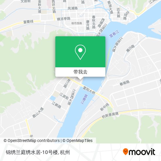 锦绣兰庭绣水居-10号楼地图