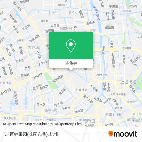 老百姓果园(花园岗巷)地图