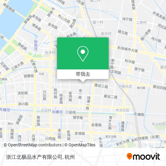 浙江北极品水产有限公司地图