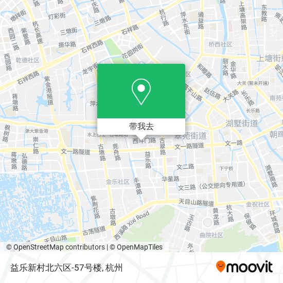 益乐新村北六区-57号楼地图