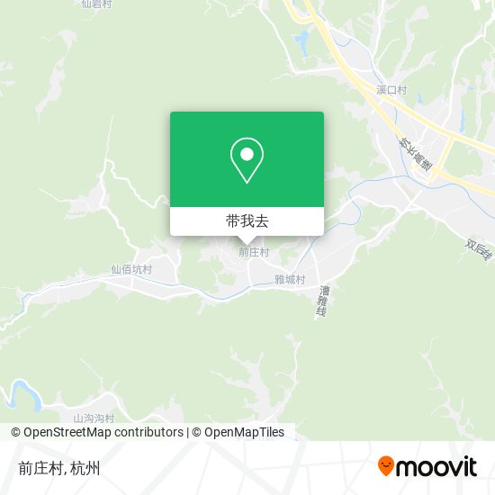 前庄村地图