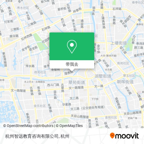 杭州智远教育咨询有限公司地图