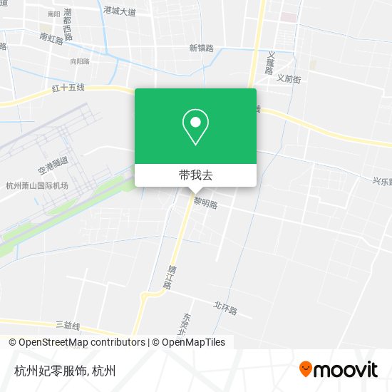 杭州妃零服饰地图