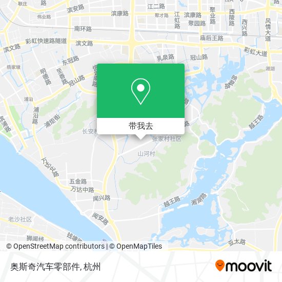 奥斯奇汽车零部件地图