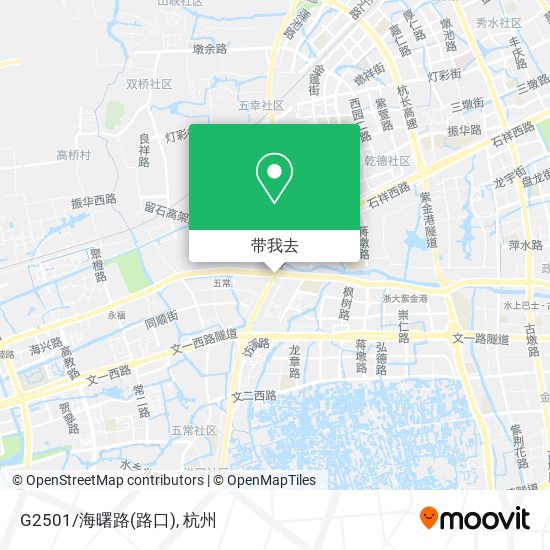 G2501/海曙路(路口)地图