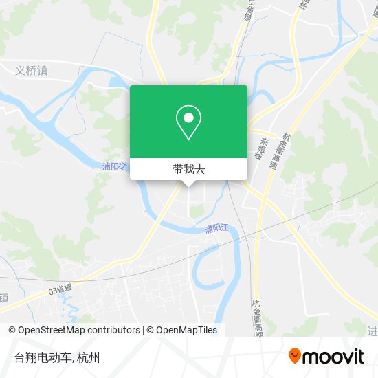 台翔电动车地图