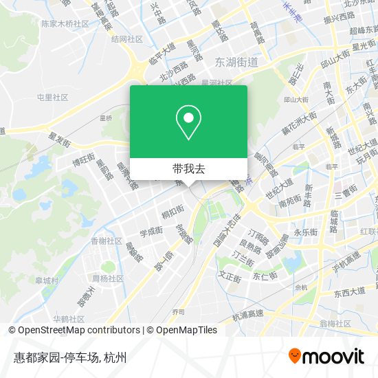 惠都家园-停车场地图
