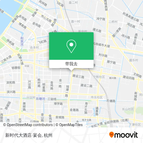 新时代大酒店·宴会地图