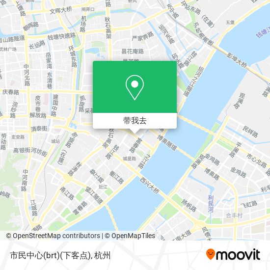 市民中心(brt)(下客点)地图