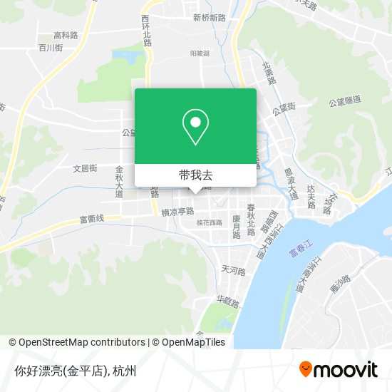你好漂亮(金平店)地图