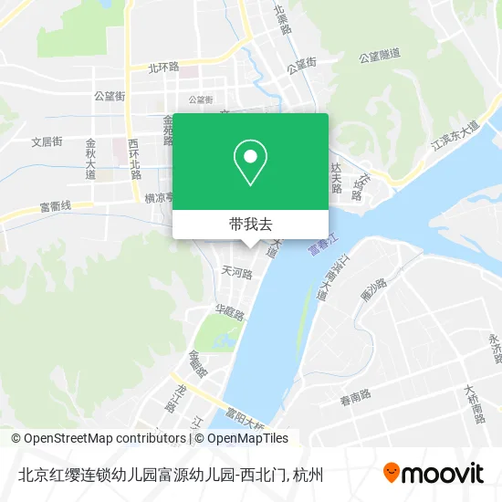 北京红缨连锁幼儿园富源幼儿园-西北门地图