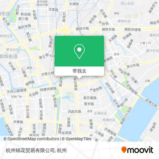 杭州锦花贸易有限公司地图