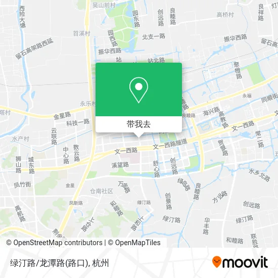 绿汀路/龙潭路(路口)地图