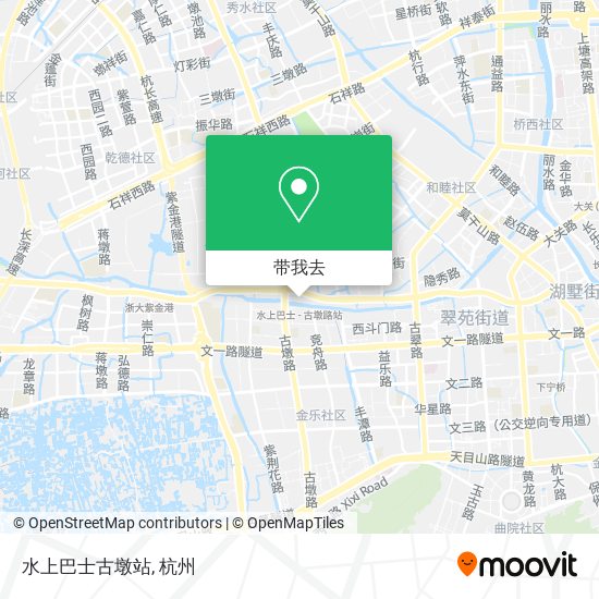水上巴士古墩站地图