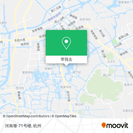 河南墩-71号楼地图