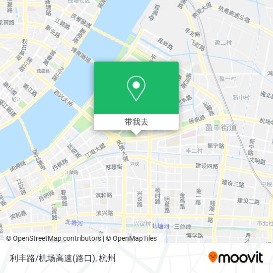 利丰路/机场高速(路口)地图