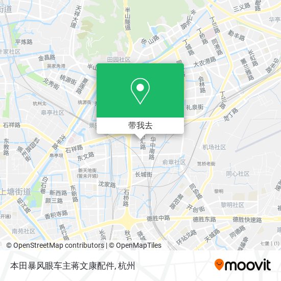 本田暴风眼车主蒋文康配件地图