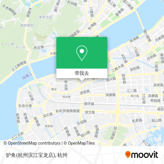 炉鱼(杭州滨江宝龙店)地图