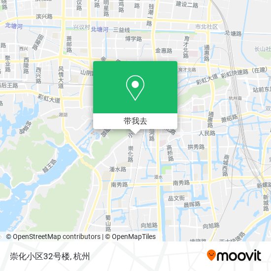 崇化小区32号楼地图