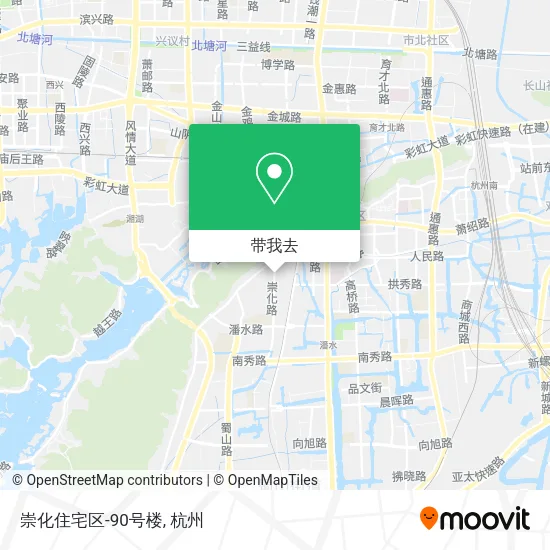 崇化住宅区-90号楼地图