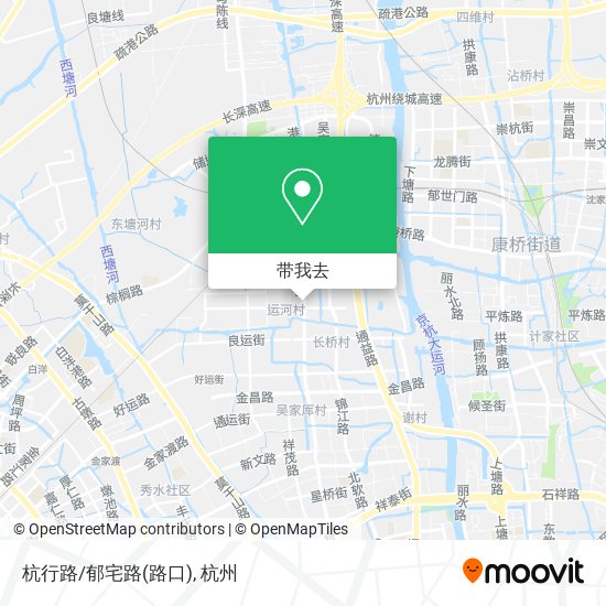 杭行路/郁宅路(路口)地图