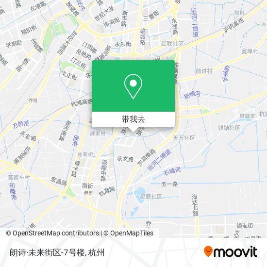 朗诗·未来街区-7号楼地图