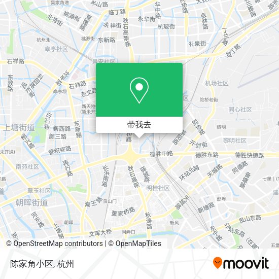 陈家角小区地图