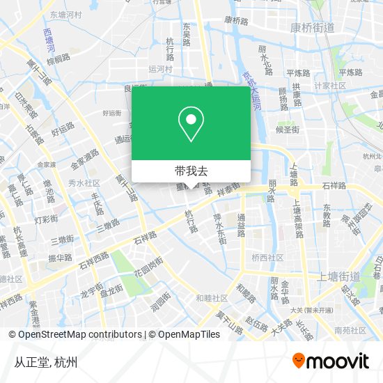 从正堂地图