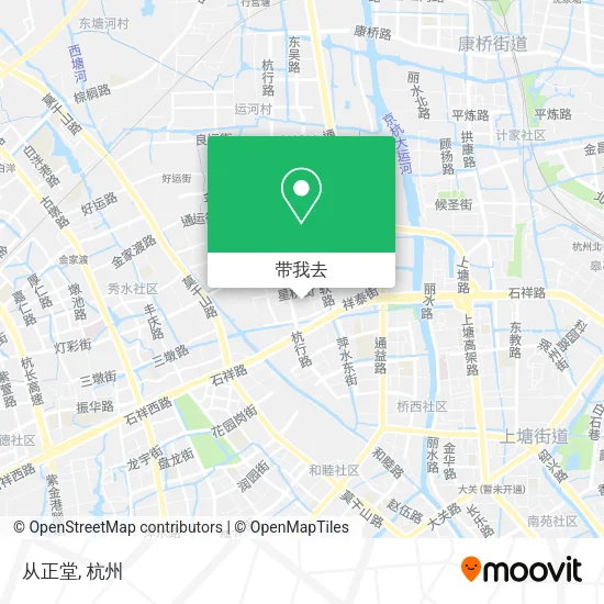 从正堂地图