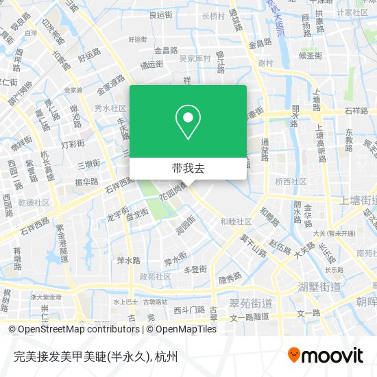 完美接发美甲美睫(半永久)地图