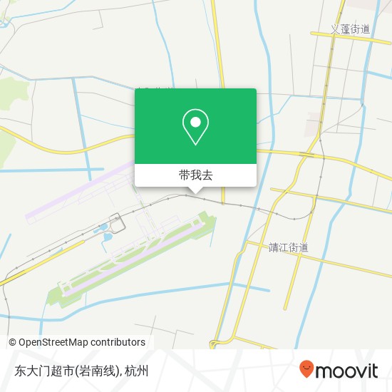 东大门超市(岩南线)地图