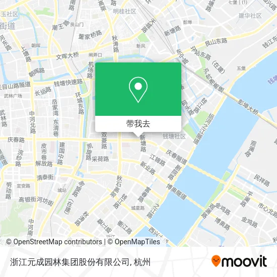 浙江元成园林集团股份有限公司地图