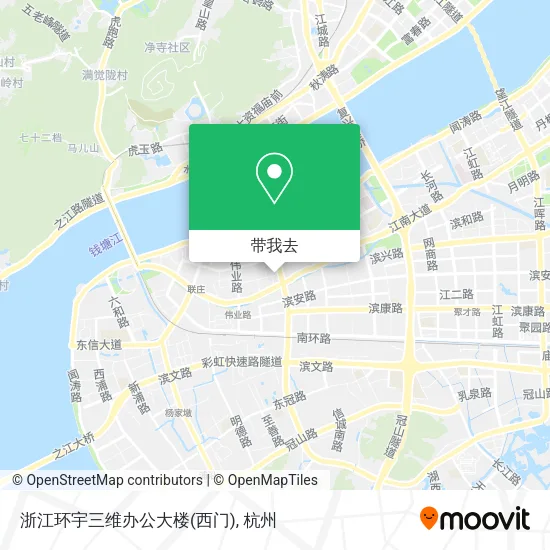 浙江环宇三维办公大楼(西门)地图