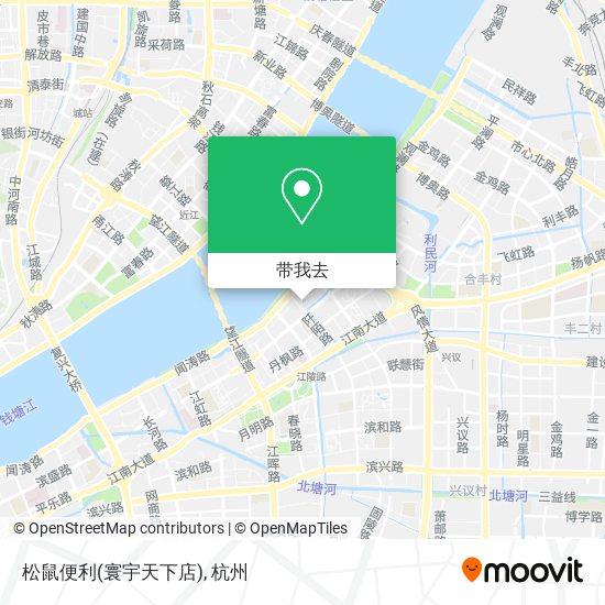 松鼠便利(寰宇天下店)地图