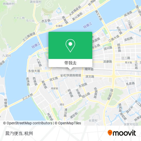 晨汋便当地图