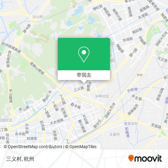 三义村地图