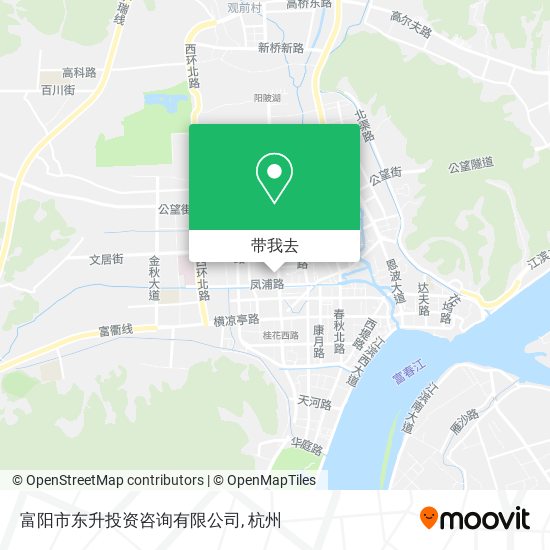 富阳市东升投资咨询有限公司地图
