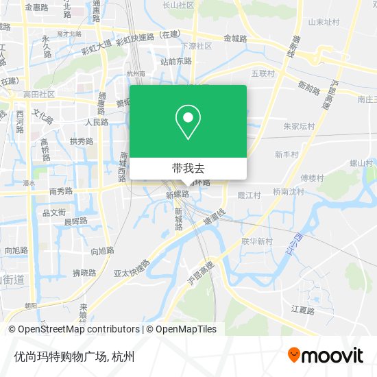 优尚玛特购物广场地图