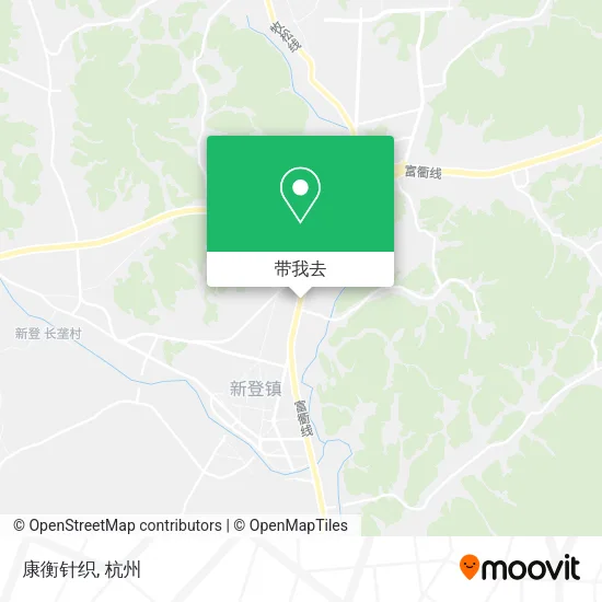 康衡针织地图