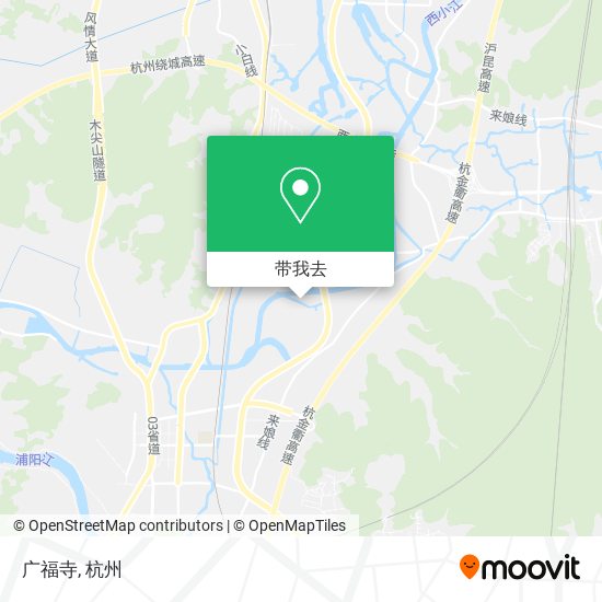 广福寺地图