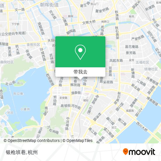 银枪班巷地图