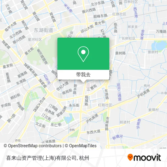 喜来山资产管理(上海)有限公司地图