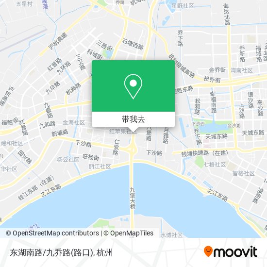 东湖南路/九乔路(路口)地图