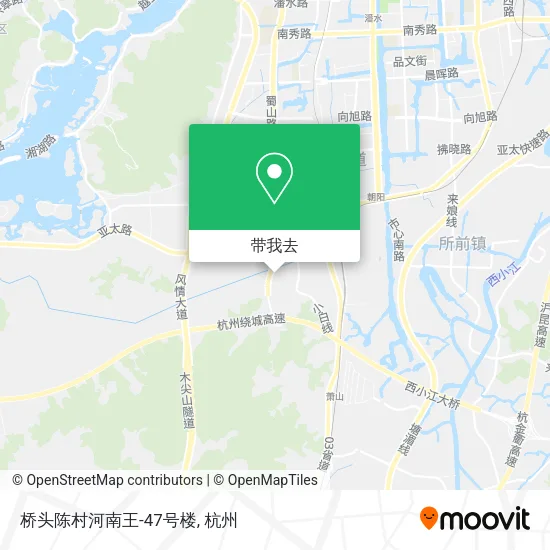 桥头陈村河南王-47号楼地图
