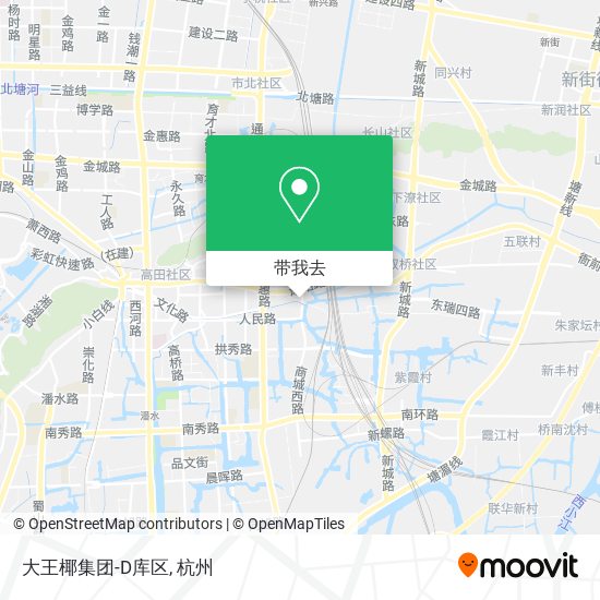 大王椰集团-D库区地图