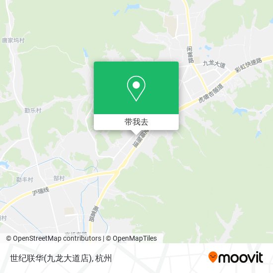 世纪联华(九龙大道店)地图